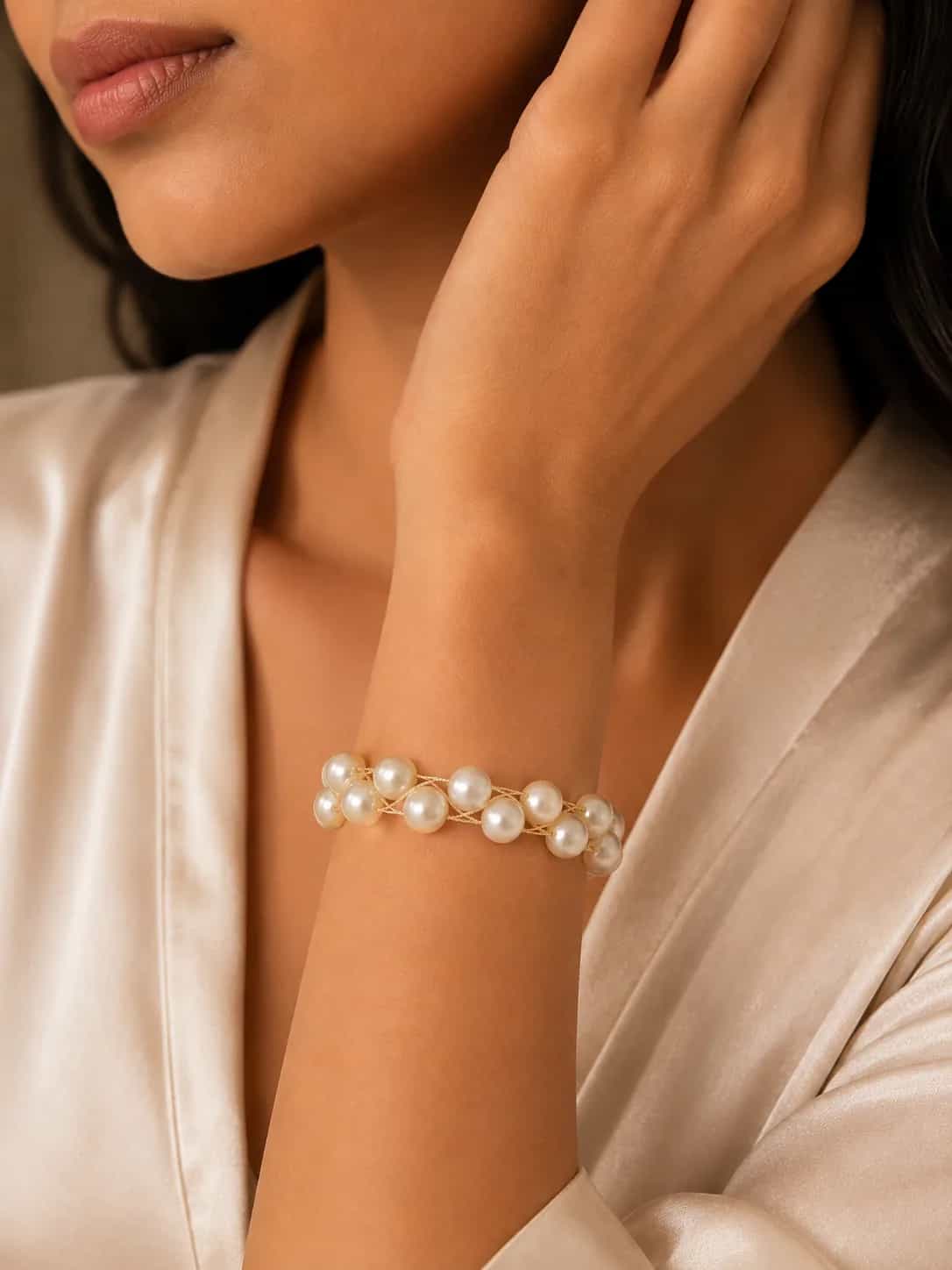 Pearl Cascade Bracelet